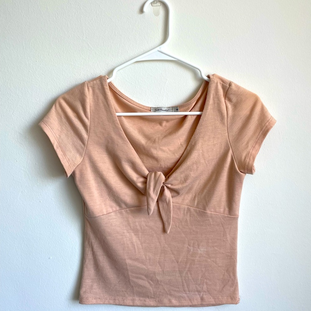 Suite Benedict Pink Top, Size Medium